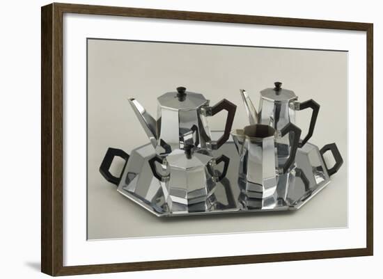 Silver Tea and Coffee-Service-null-Framed Giclee Print