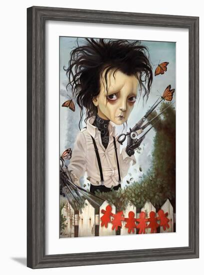 Silver Thumb-Leslie Ditto-Framed Art Print