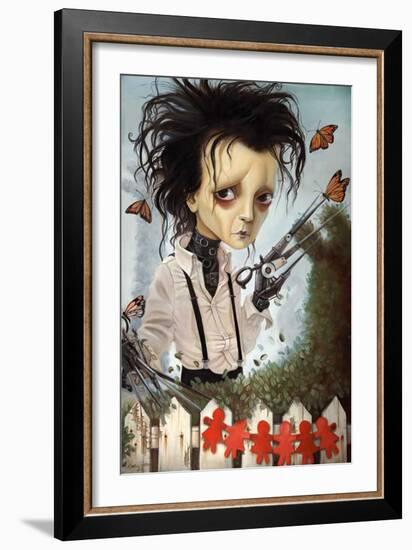 Silver Thumb-Leslie Ditto-Framed Art Print