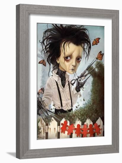 Silver Thumb-Leslie Ditto-Framed Art Print