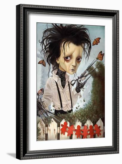 Silver Thumb-Leslie Ditto-Framed Art Print