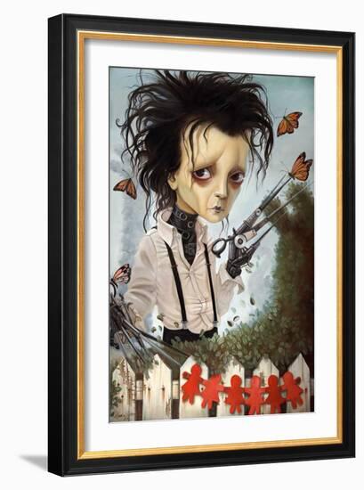 Silver Thumb-Leslie Ditto-Framed Art Print