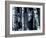 Silver Tone Moon Shadows-Gordon Semmens-Framed Photographic Print