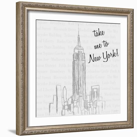 Silver Travel Pack I-Nicholas Biscardi-Framed Art Print