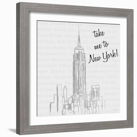 Silver Travel Pack I-Nicholas Biscardi-Framed Art Print