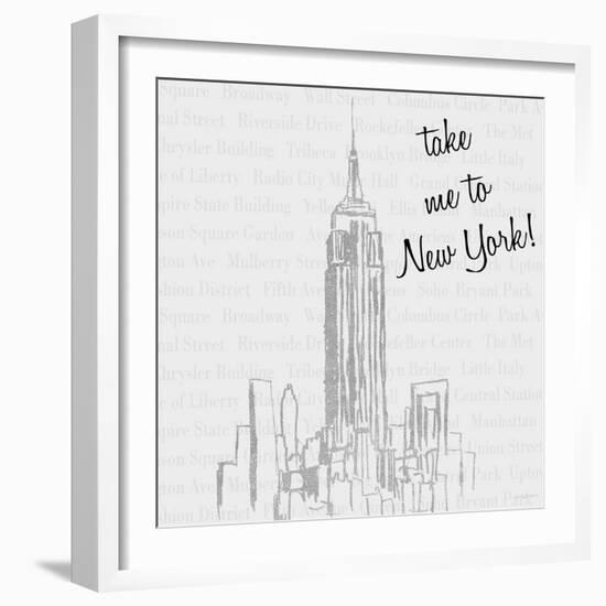 Silver Travel Pack I-Nicholas Biscardi-Framed Art Print