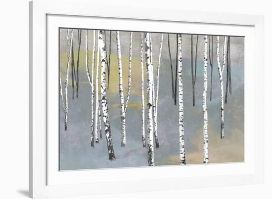 Silver Trees I-Tania Bello-Framed Giclee Print