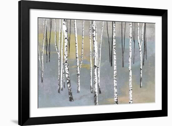 Silver Trees I-Tania Bello-Framed Giclee Print