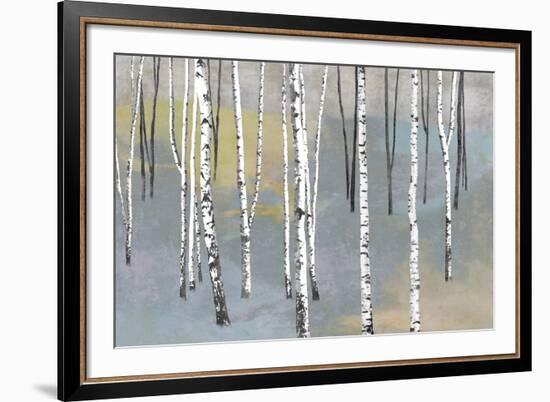 Silver Trees I-Tania Bello-Framed Giclee Print