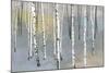 Silver Trees I-Tania Bello-Mounted Giclee Print