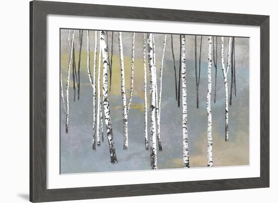 Silver Trees I-Tania Bello-Framed Giclee Print
