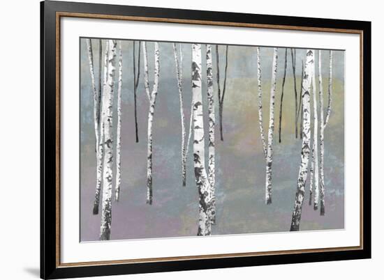 Silver Trees II-Tania Bello-Framed Giclee Print