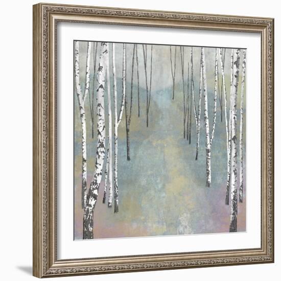 Silver Trees Path I-Tania Bello-Framed Giclee Print