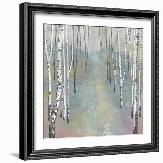 Silver Trees Path I-Tania Bello-Framed Giclee Print