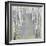 Silver Trees Path II-Tania Bello-Framed Giclee Print