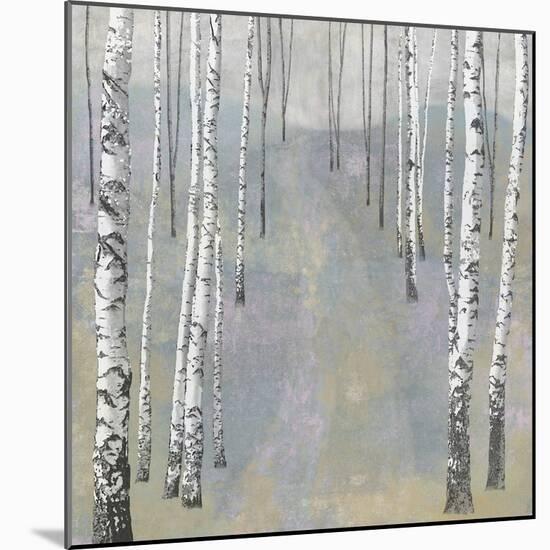 Silver Trees Path II-Tania Bello-Mounted Giclee Print