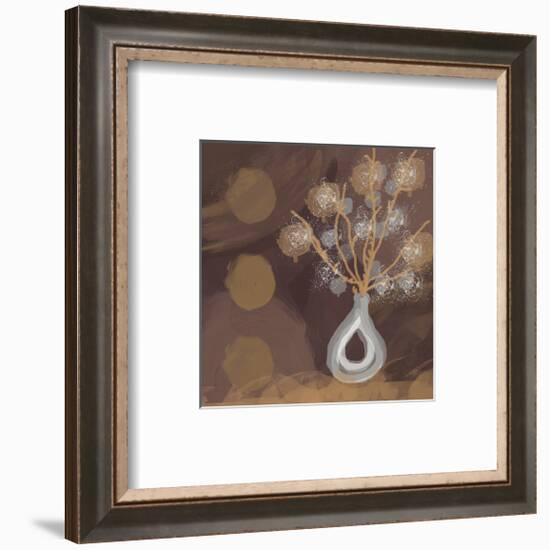 Silver Vase I-Irena Orlov-Framed Art Print