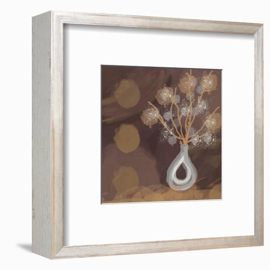 Silver Vase I-Irena Orlov-Framed Art Print