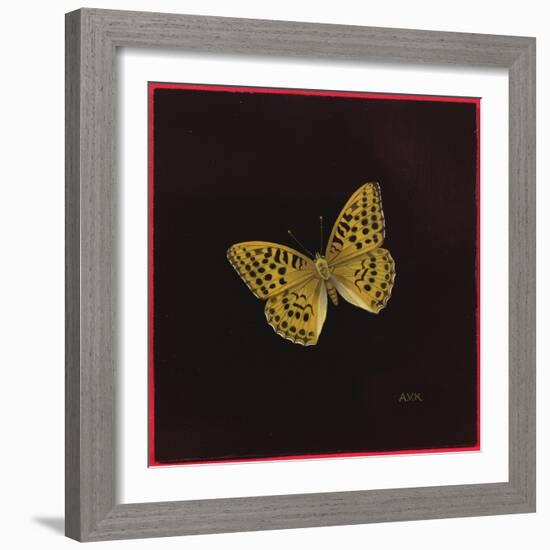 Silver Washed Fritillary Butterfly, 2000-Amelia Kleiser-Framed Giclee Print