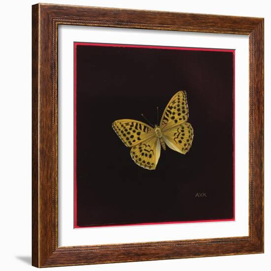 Silver Washed Fritillary Butterfly, 2000-Amelia Kleiser-Framed Giclee Print