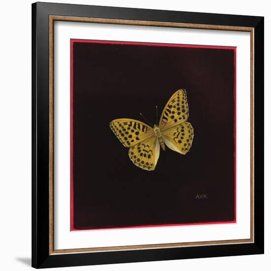 Silver Washed Fritillary Butterfly, 2000-Amelia Kleiser-Framed Giclee Print