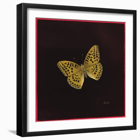 Silver Washed Fritillary Butterfly, 2000-Amelia Kleiser-Framed Giclee Print