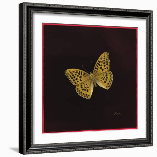 Silver Washed Fritillary Butterfly, 2000-Amelia Kleiser-Framed Giclee Print