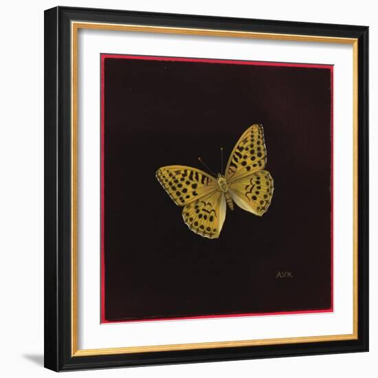 Silver Washed Fritillary Butterfly, 2000-Amelia Kleiser-Framed Giclee Print