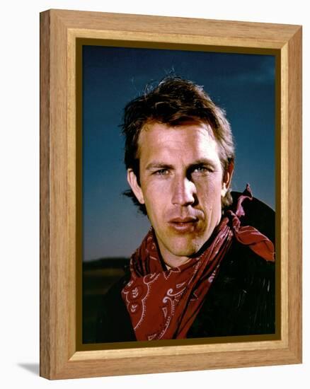 Silverado by LawrenceKasdan with Kevin Costner, 1985 (photo)-null-Framed Stretched Canvas