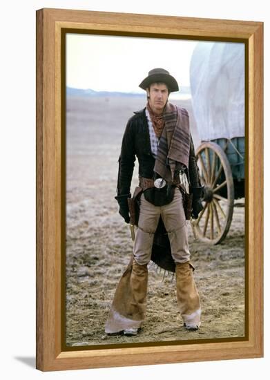 Silverado by LawrenceKasdan with Kevin Costner, 1985 (photo)-null-Framed Stretched Canvas