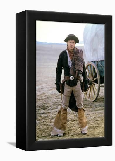 Silverado by LawrenceKasdan with Kevin Costner, 1985 (photo)-null-Framed Stretched Canvas