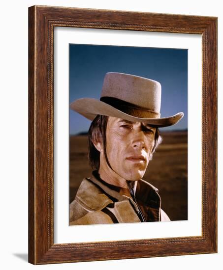 Silverado by LawrenceKasdan with Scott Glenn, 1985 (photo)-null-Framed Photo