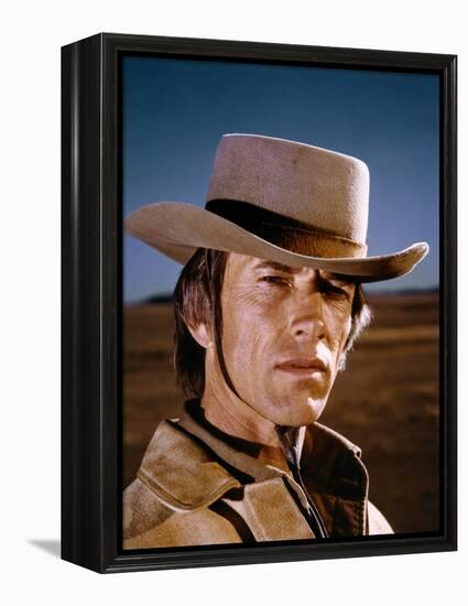 Silverado by LawrenceKasdan with Scott Glenn, 1985 (photo)-null-Framed Stretched Canvas