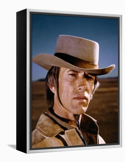 Silverado by LawrenceKasdan with Scott Glenn, 1985 (photo)-null-Framed Stretched Canvas