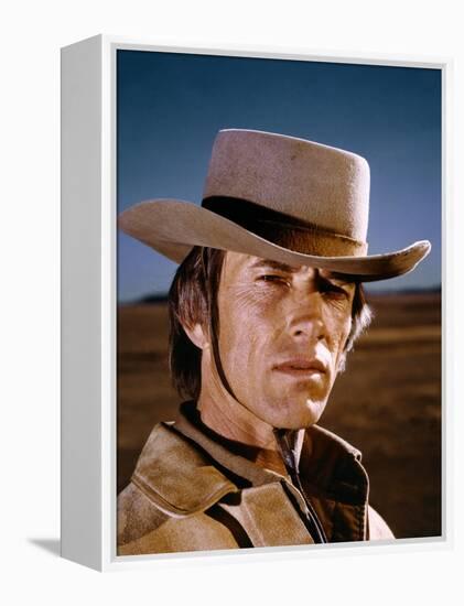 Silverado by LawrenceKasdan with Scott Glenn, 1985 (photo)-null-Framed Stretched Canvas