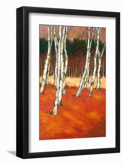 SilverBirch II-Graham Reynolds-Framed Art Print