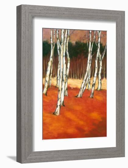 SilverBirch II-Graham Reynolds-Framed Art Print