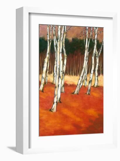 SilverBirch II-Graham Reynolds-Framed Art Print