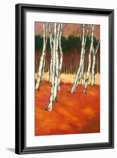 SilverBirch II-Graham Reynolds-Framed Art Print