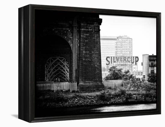 Silvercup Studios, Roosevelt Island for the Ed Koch Queensboro Bridge, Long Island City, New York-Philippe Hugonnard-Framed Premier Image Canvas