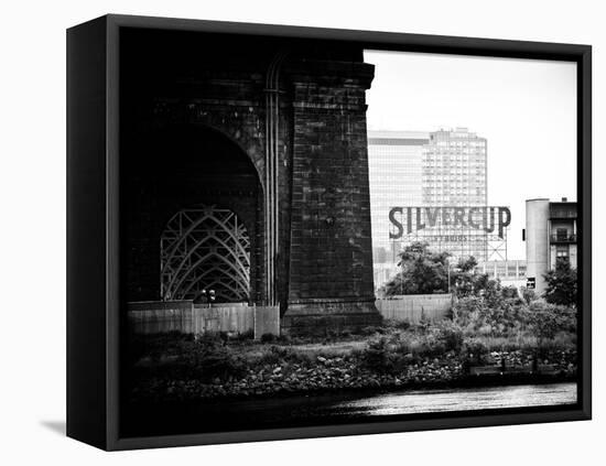 Silvercup Studios, Roosevelt Island for the Ed Koch Queensboro Bridge, Long Island City, New York-Philippe Hugonnard-Framed Premier Image Canvas