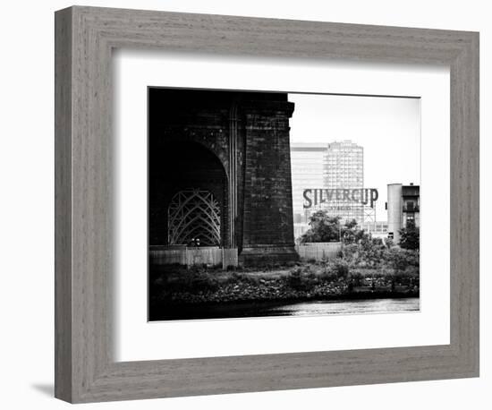 Silvercup Studios, Roosevelt Island for the Ed Koch Queensboro Bridge, Long Island City, New York-Philippe Hugonnard-Framed Photographic Print