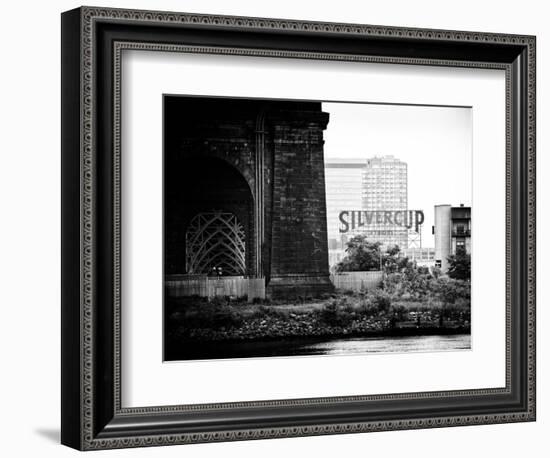 Silvercup Studios, Roosevelt Island for the Ed Koch Queensboro Bridge, Long Island City, New York-Philippe Hugonnard-Framed Photographic Print