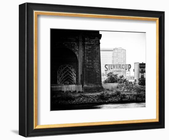 Silvercup Studios, Roosevelt Island for the Ed Koch Queensboro Bridge, Long Island City, New York-Philippe Hugonnard-Framed Photographic Print