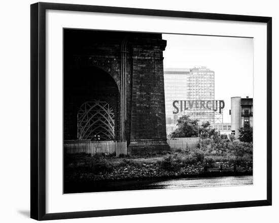 Silvercup Studios, Roosevelt Island for the Ed Koch Queensboro Bridge, Long Island City, New York-Philippe Hugonnard-Framed Photographic Print