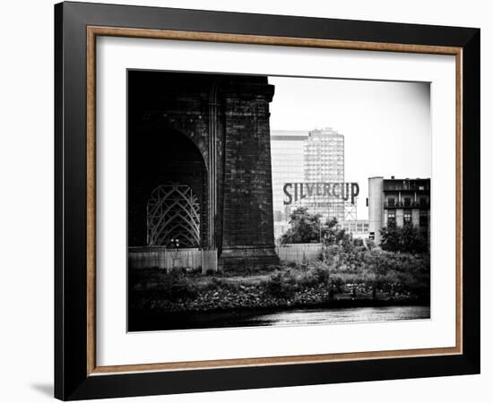 Silvercup Studios, Roosevelt Island for the Ed Koch Queensboro Bridge, Long Island City, New York-Philippe Hugonnard-Framed Art Print