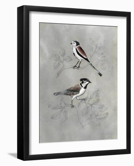 Silvered Aviary IV-Naomi McCavitt-Framed Art Print