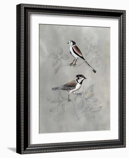 Silvered Aviary IV-Naomi McCavitt-Framed Art Print