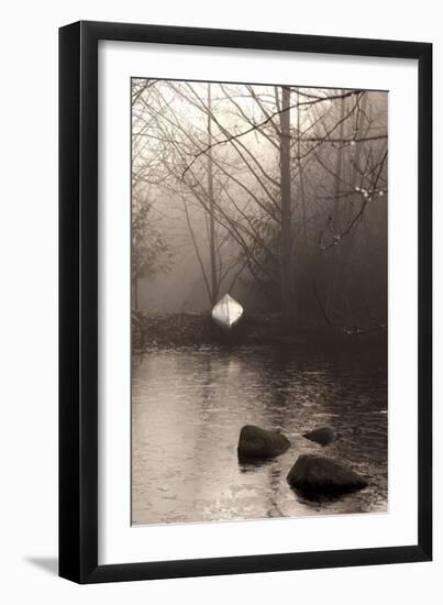 Silvered Morning Pond-Heather Ross-Framed Giclee Print