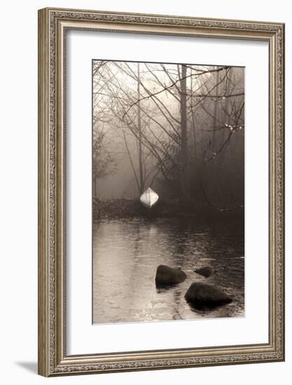 Silvered Morning Pond-Heather Ross-Framed Giclee Print